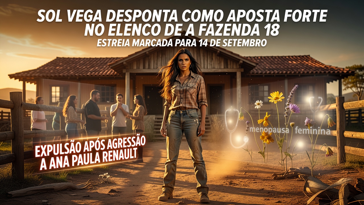 Sol Vega desponta como aposta forte no elenco de A Fazenda 18