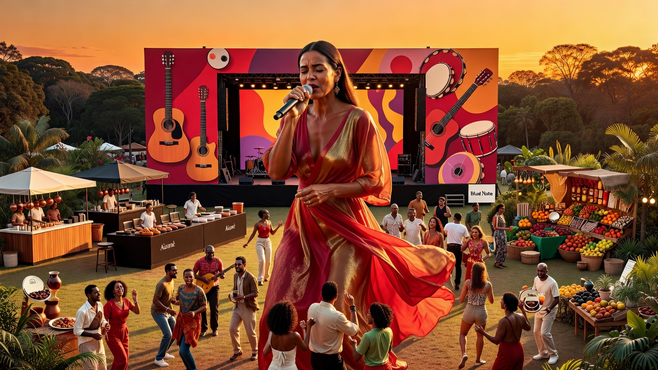 Paula Lima Leva Samba e Soul ao Folha Gourmet Festival