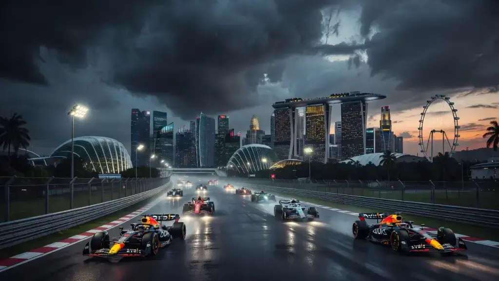 Calor e chance de chuva marcam sábado decisivo em Singapura