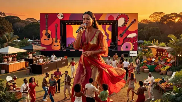 Paula Lima Leva Samba e Soul ao Folha Gourmet Festival