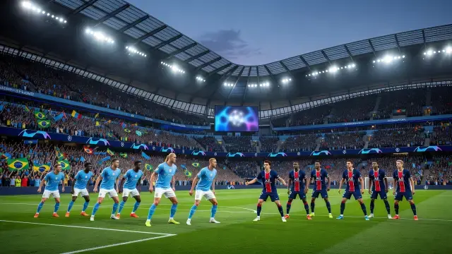 City Recebe PSG no Etihad em Duelo de Favoritos na Champions